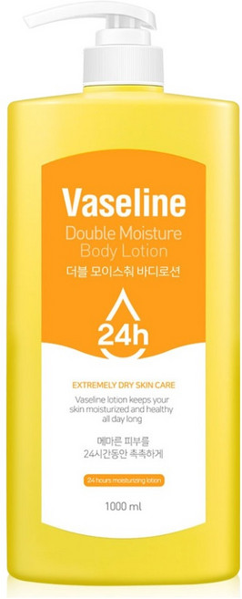 시투와이 바세린 24h 더블 모이스춰 바디로션, 1L, 1개