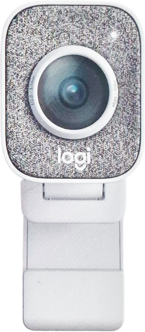 Logitech 羅技 StreamCam 直播攝影機 Full HD 1080p/60fps 智慧自動對焦, VU0054, 白色