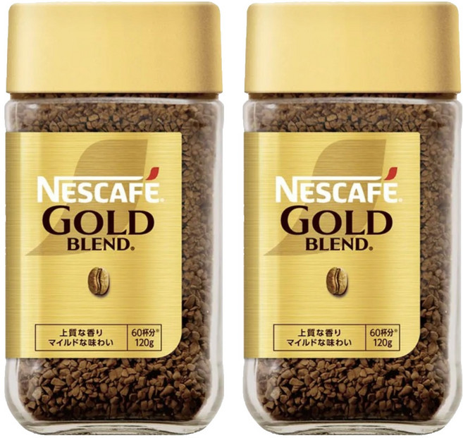 NESCAFE 雀巢咖啡 金牌微研磨咖啡, 120g, 1入, 2罐