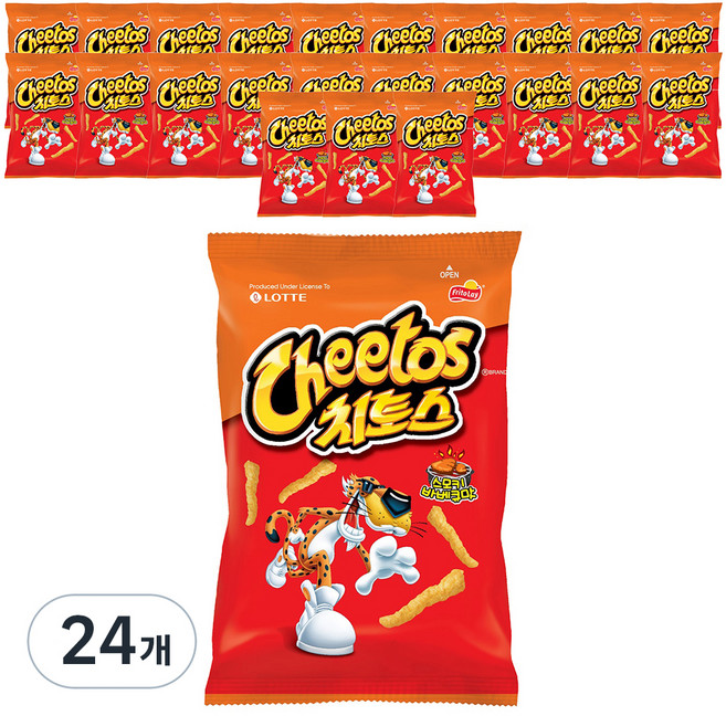 치토스 바베큐맛, 82g, 24개