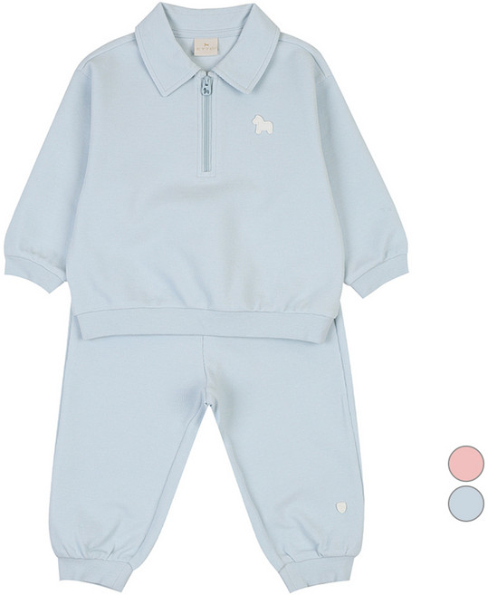 에뜨와 휴고 집업 상하의 세트