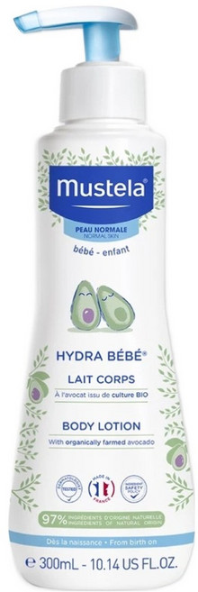 mustela 慕之恬廊 慕之幼 爽身潤膚乳, 300ml, 1瓶