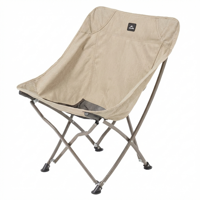 Naturehike 挪客 星月X型便攜折疊椅 X004 70 x 42 x 37cm 2.2kg, 卡其色, 1個