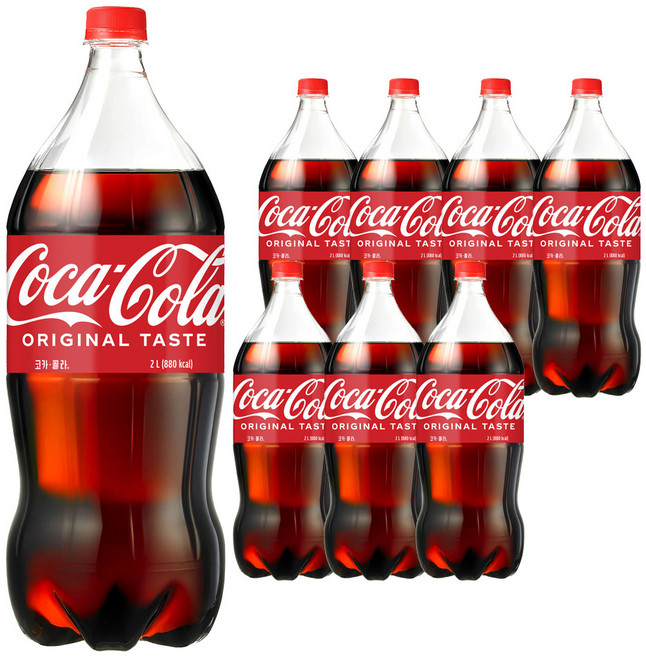 코카콜라 오리지널, 2L, 8개