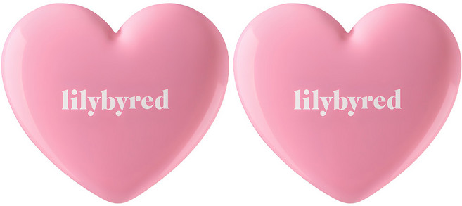 lilybyred 甜美心型腮紅膏 3.5g, 02純真光, 2個