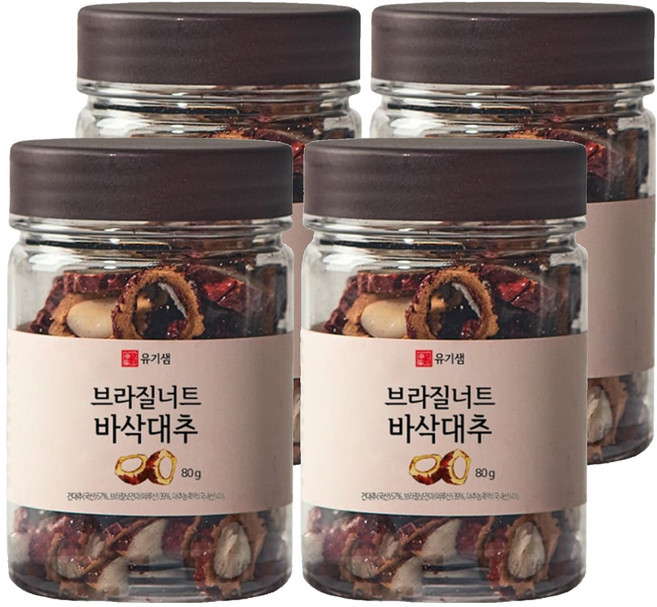 62Sem 巴西堅果夾脆棗, 80g, 4個