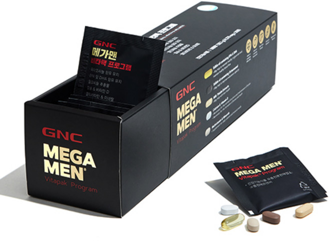 GNCMEGAMEN 비타팩 프로그램, 128.1g, 1개