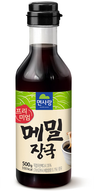 면사랑 프리미엄 메밀장국, 500g, 1개
