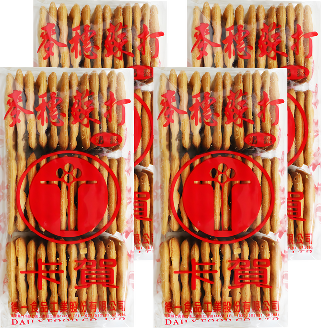 卡賀 麥穗蘇打餅, 140g, 4包