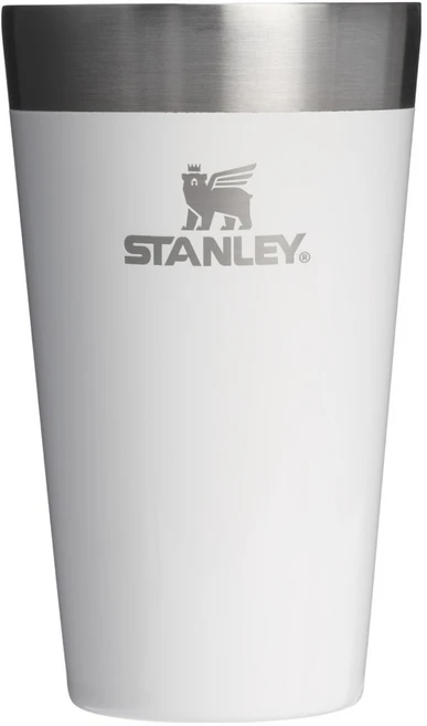 스탠리 어드벤쳐 스태킹 진공 파인트 텀블러, 프로스트화이트, 473ml, 1개 - 쿠팡