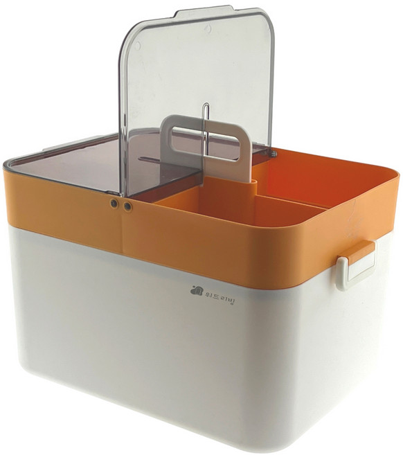 위드리빙 가정용 구급상자 노랑, 1개