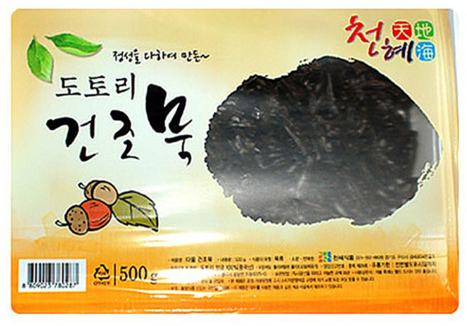 천혜식품 건조 도토리묵, 500g, 1개