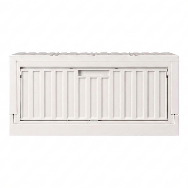 SHUTER 樹德 Livinbox 直接拿貨櫃箱 工業風貨櫃造型 側開門片設計 邊桌立櫃穿鞋椅 靈活空間收納術, 白色, 1個