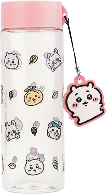 LiLFANT 吉伊卡哇 寬口PCT隨行杯, 500ml, 透明色, 1個