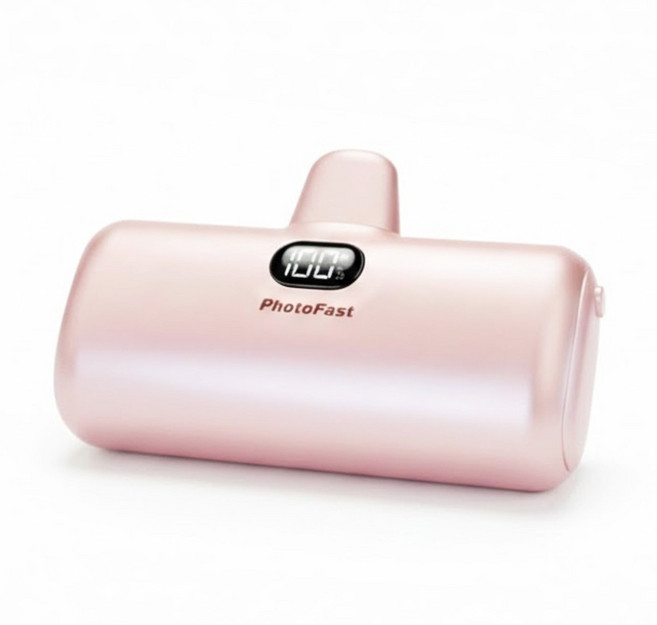 PhotoFast 銀箭資訊 PD快充 口袋行動電源 5000mAh TypeC, PB2600, 玫瑰金