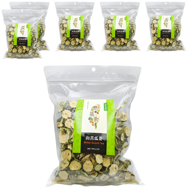 義昌生技 山苦瓜茶, 6個, 1個裝, 300g