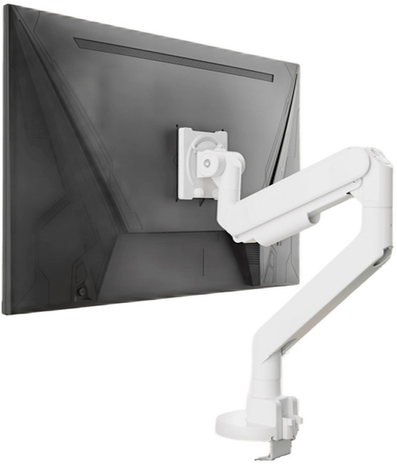 카멜 고중량 싱글 모니터암 CA10, 화이트, 1개