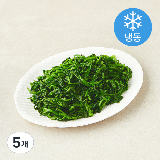 나물투데이 국내산 데친 미나리 (냉동), 5개, 250g
