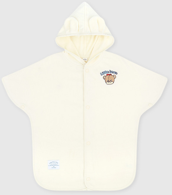 MilkBaby 아동용 곰돌이 샤워가운