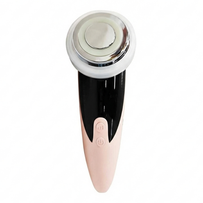 Panatec 沛莉緹 溫感淨白緊實震動按摩美容儀 21 x 11.5 x 7cm 303g, K-299P, 粉色