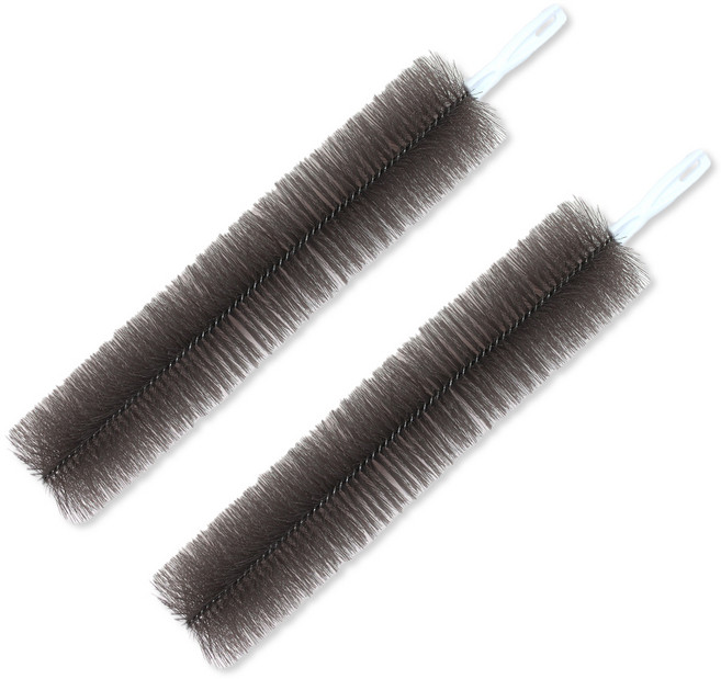 모던모어 휘어지는 청소 틈새브러쉬, 블랙, 2개