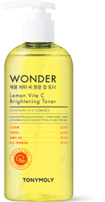 토니모리 원더 레몬 비타 씨 맑은 결 토너, 300ml, 1개 - 쿠팡