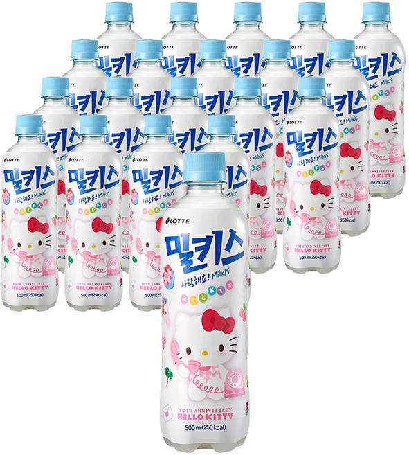 밀키스 랜덤발송, 500ml, 20개