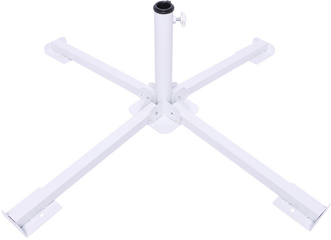 코멧 아웃도어 파라솔 4각 받침대, 화이트