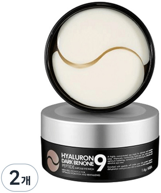 메디필 히알루론 다크베논 펩타이드9 앰플 아이패치, 60개입, 2개