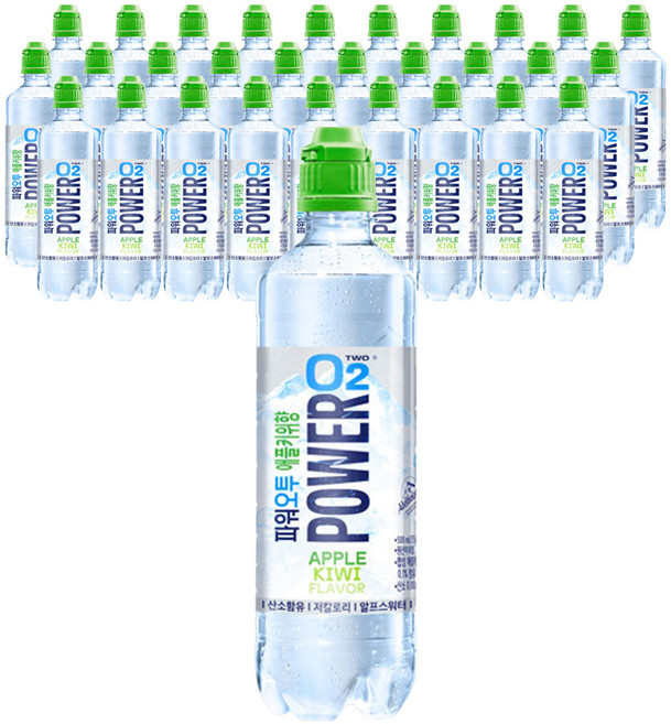 파워오투 애플 키위맛 혼합음료, 500ml, 48개