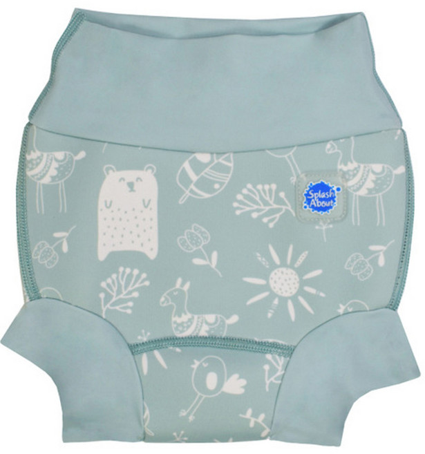Splash About Happy Nappy 3D加強版 游泳尿布褲 6~12個月, 大型(L), 1件