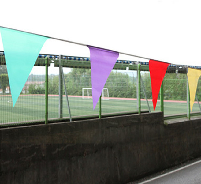 리빙다 삼각 가랜드 4p, 레인보우, 4개