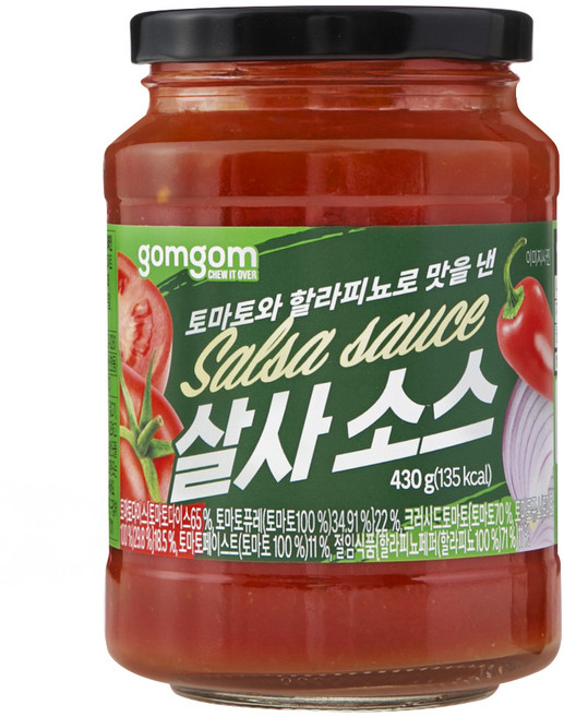 곰곰 살사소스, 430g, 1개