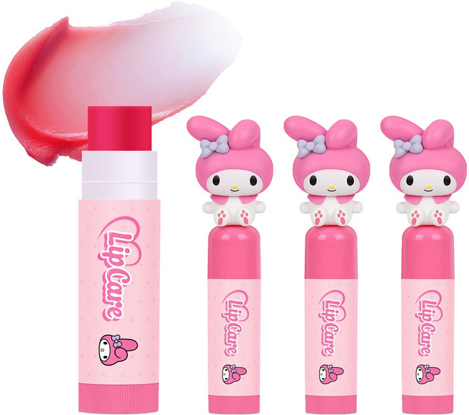 아텍스 산리오캐릭터즈 립케어, 마이멜로디, 4.5g, 4개