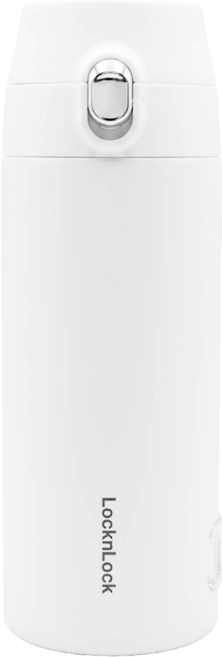 LocknLock 樂扣樂扣 靈動彈跳羽量杯 LHC3256, WHITE, 400ml, 1個