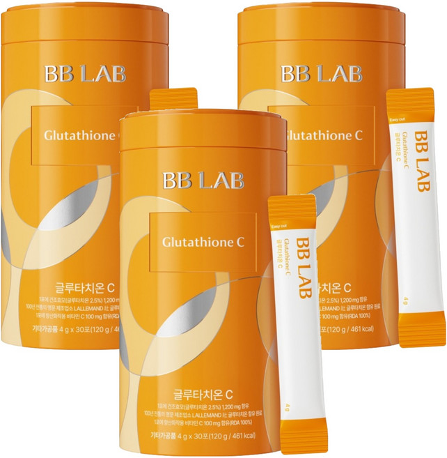 비비랩 글루타치온C, 30회분, 3개
