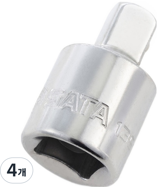 SATA 12.5mm 套筒轉接頭 1/2 x 3/8 13913, 4個