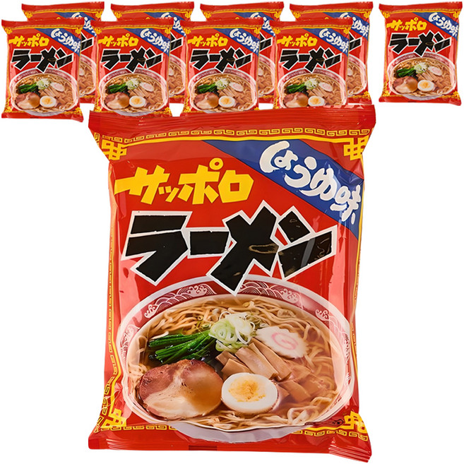 삿포로 라멘 쇼유 82g, 10개