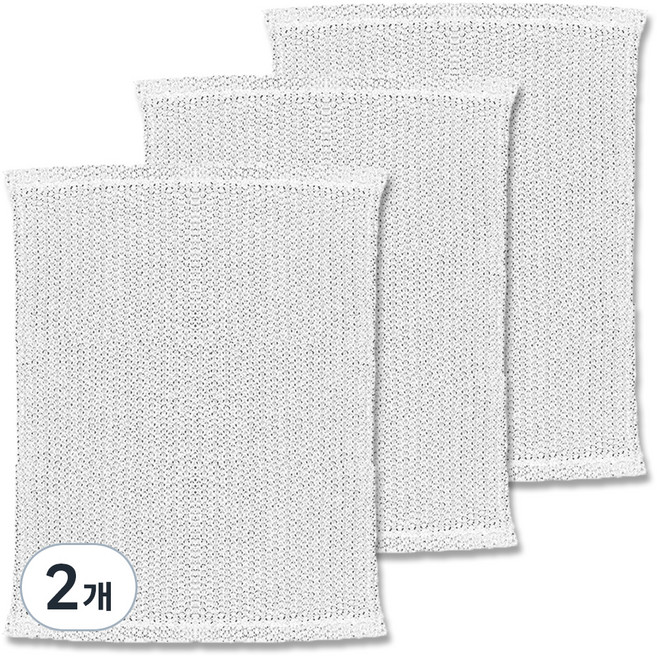 청소해결사 거품이 잘나는 은사수세미 대형, 3개입, 2개