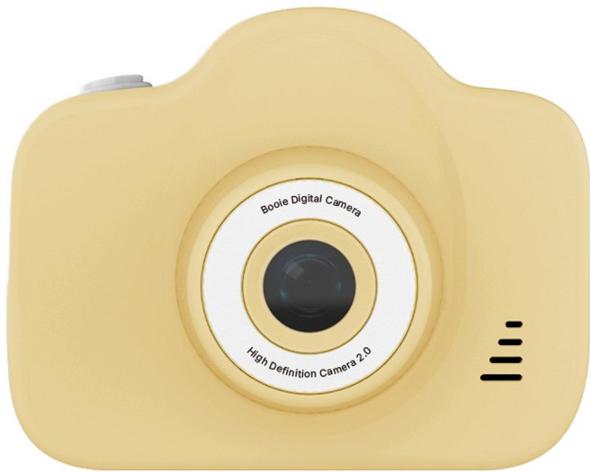 부이 Y2K 디토 감성 디지털 카메라 se B5CA-01L + SD 메모리 카드, B5CA-01L(YELLOW), 1개