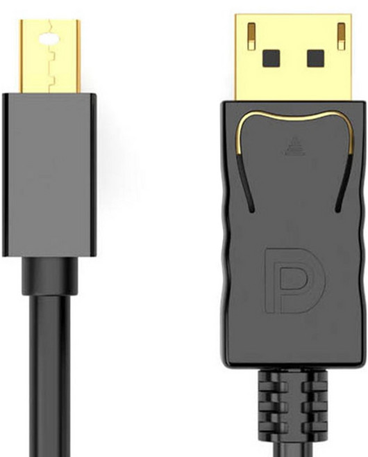 Mini DP公轉DP公 轉接線 EDP2, 1.8m, 1條