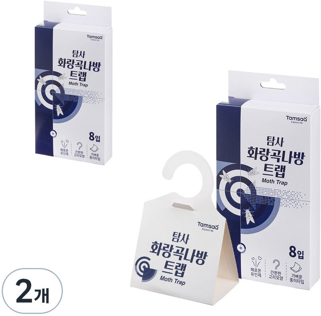 탐사 화랑곡나방 트랩 쌀벌레 트랩, 1개입, 16개