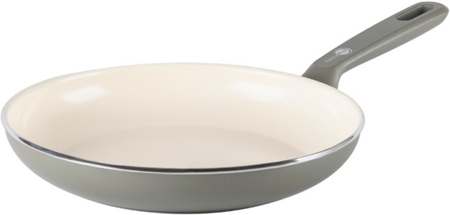 GREEN PAN 孟菲斯系列 IH爐適用 陶瓷塗層平底鍋 石英灰, 1個, 28cm