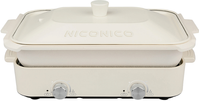NICONICO 雙邊溫控電烤盤 原廠保固, NI-K2001