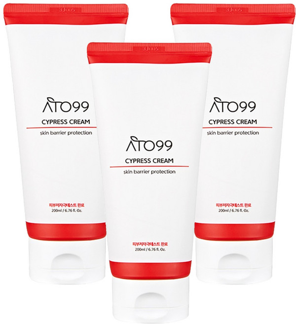 아토99 사이프러스 크림, 200ml, 3개
