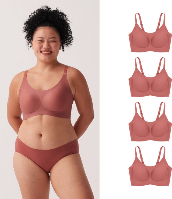 24hrs. 無感失憶內衣4件組 經典款