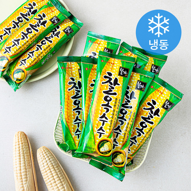 롯데웰푸드 찰옥수수 (냉동), 140ml, 24개입, 1박스