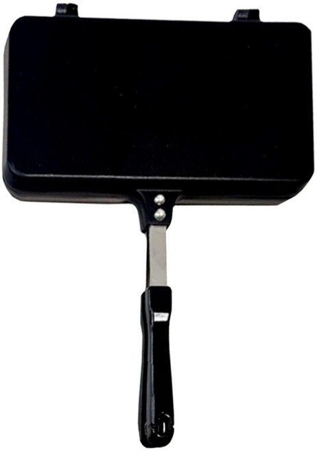 CAPTAIN STAG 鹿牌 鑄鋁雙層熱壓吐司 波浪形 UG-3081, 1個, 36cm