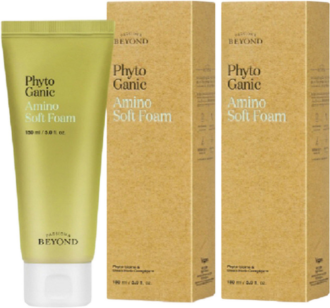[비건라이프] 비욘드 피토가닉 아미노 소프트 폼, 2개, 150ml
