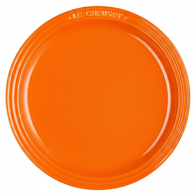 LE CREUSET 圓盤, 南瓜橘, 1個